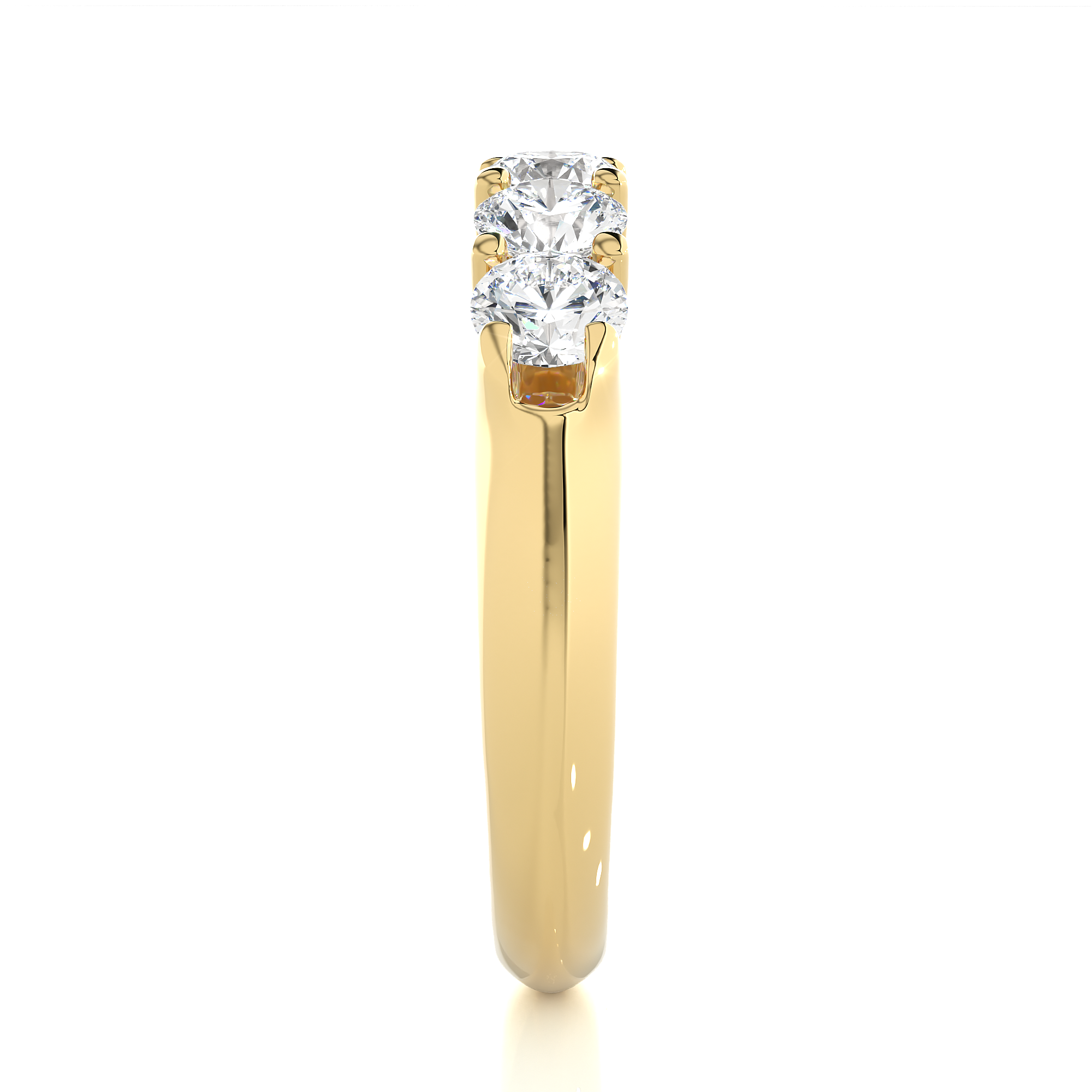 1.11 Carat G Color VS1 Clarity Diamond Studded Natural Diamond Ring.